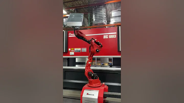 Amada HG 1003 ARs Press Brake with ATC, Bending Robot and Automated Pallet Changer at EVS Metal NJ