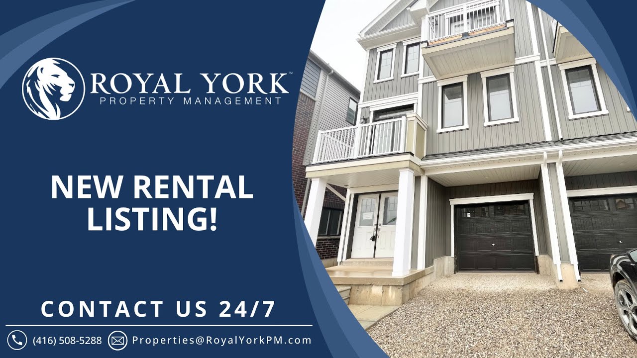 3 BED 2.5 BATH STACKED TOWNHOUSE FOR RENT 7 GRANVILLE CRESCENT