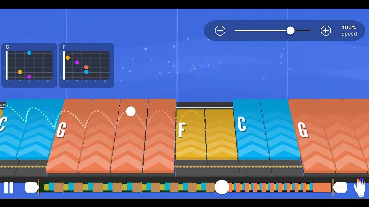 Lightning Crashes Yousician Guitar Basic Chords Level 4 YouTube