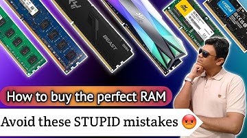 RAM Ultimate buying guide English | How to choose the perfect RAM stick for your Laptop or Desktop!