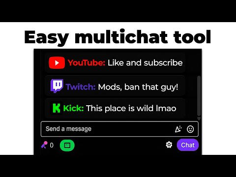 How to Combine Multichat in OBS (Twitch, Kick, and YouTube)