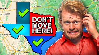 The BEST areas to Move to in Texas (From a Native Texan)