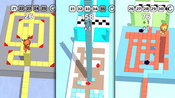 Stacky Dash level 1-35 Gameplay Walkthrough iOS Android