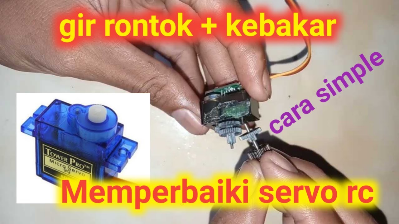 Cara Memperbaiki Mini Servo 