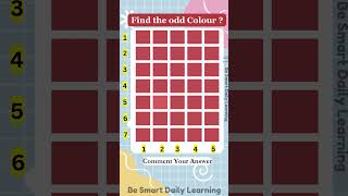 Memory test 🧠 #challenge #test #quiz #memorytest #shorts Color test 👀✨ #challenge #test #braintest