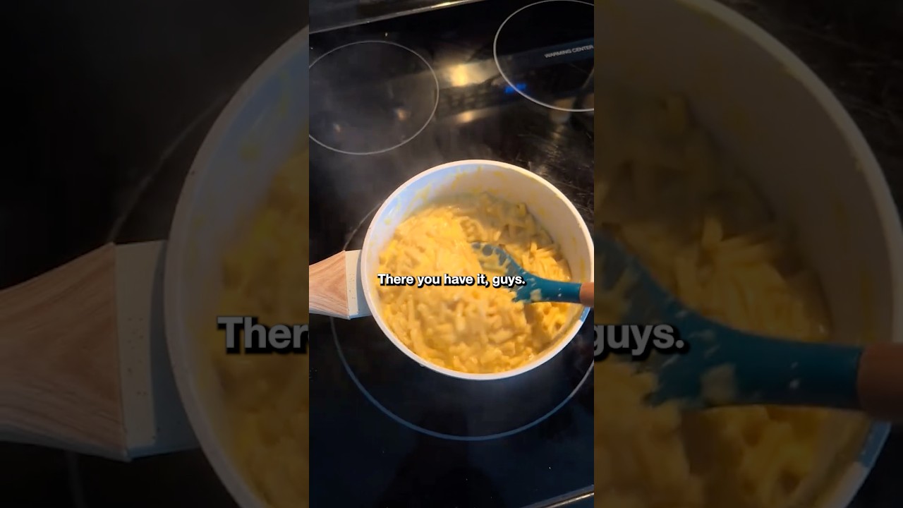 Лучший лайфхак для макарон с сыром