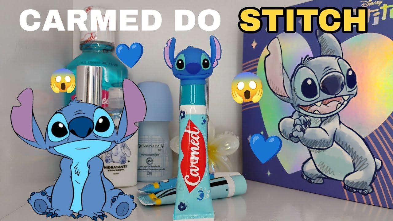 CARMED DO STITCH? 😱💙 - YouTube
