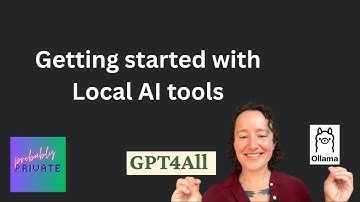 Getting started with Local AI tools