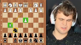 See How Trompovsky Attack Opening Destroy Magnus Carlsen