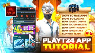 How to Use the PlayT24 App | Full Tutorial & Details screenshot 1