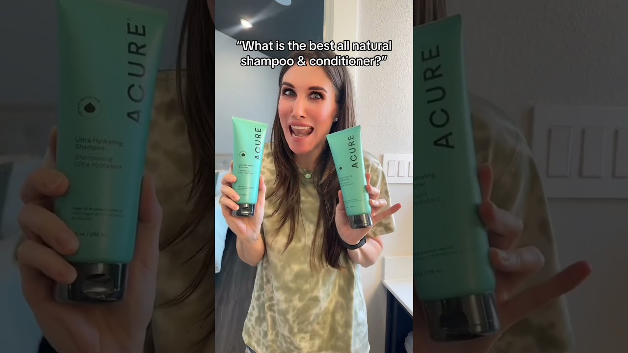 My go-to all-natural shampoo + conditioner = clean & simple ✨