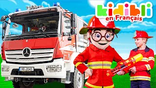 Joue Avec Un Vrai Camion De Pompier Kidibli Animaj Kids
