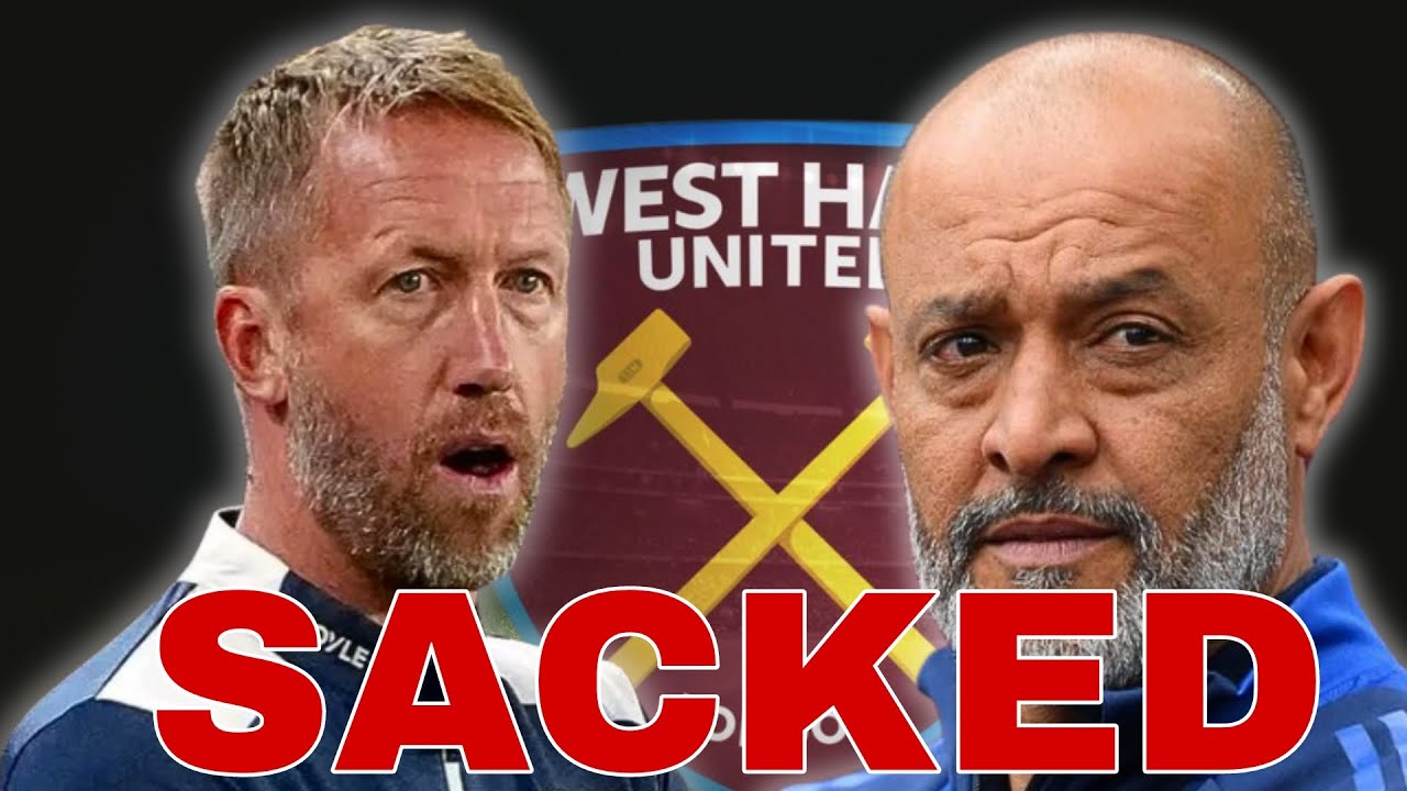 GRAHAM POTTER SACKED AS WESTHAM COACH