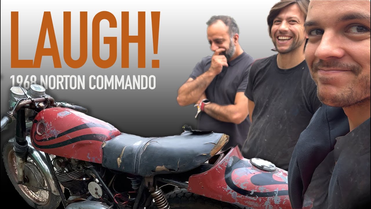 RUSTY MEMORY AFTER 3 YEARS ! - 1968 Norton Commando