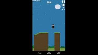 Cliff Ninja Jump Game Play screenshot 4