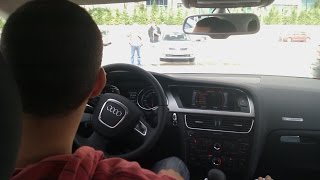 Audi Rs4 Test Drive In The City