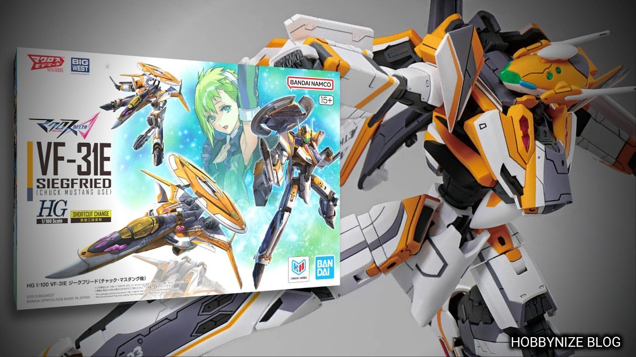 HG 1/100 VF-31E Siegfried (Chuck Mustang Use) / Macross Delta