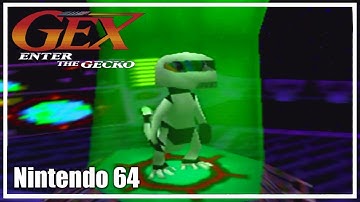 Gex 64: Enter The Gecko 100% Nintendo 64 Walkthrough (The Umpire Strikes Out)
