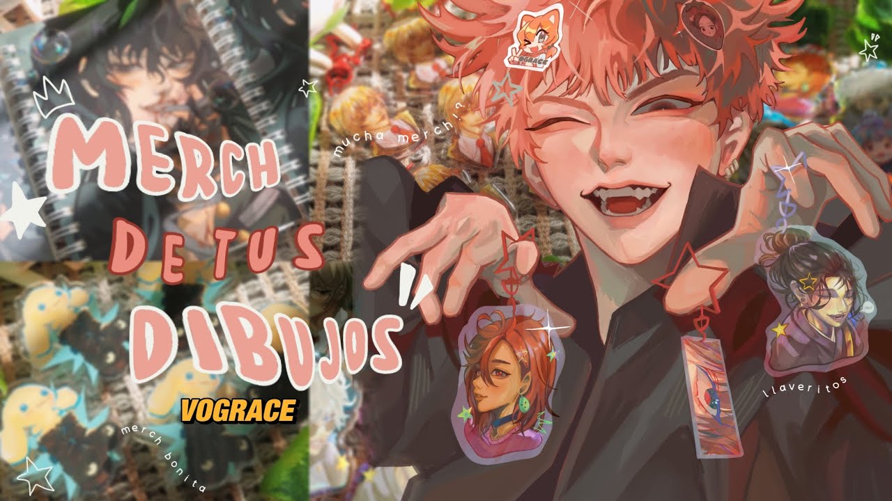 🌻🌿Crea MERCH con tus Dibujos!!| Review + consejos | @vograce ★