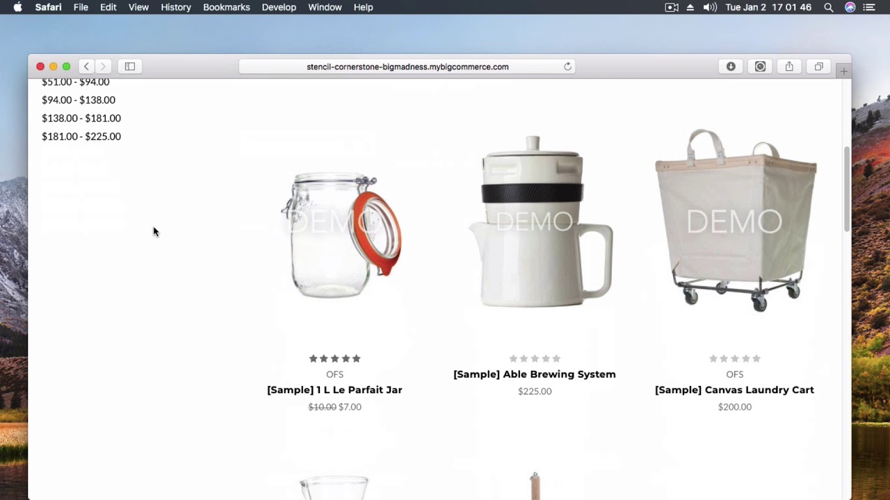 free bigcommerce stencil theme cornerstone bigmadness