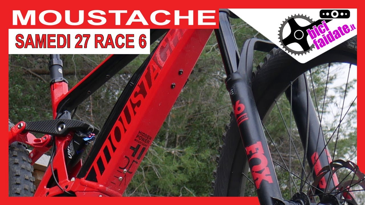 eMTB MOUSTACHE SAMEDI 27 RACE 6 TEST E RECENSIONE - YouTube