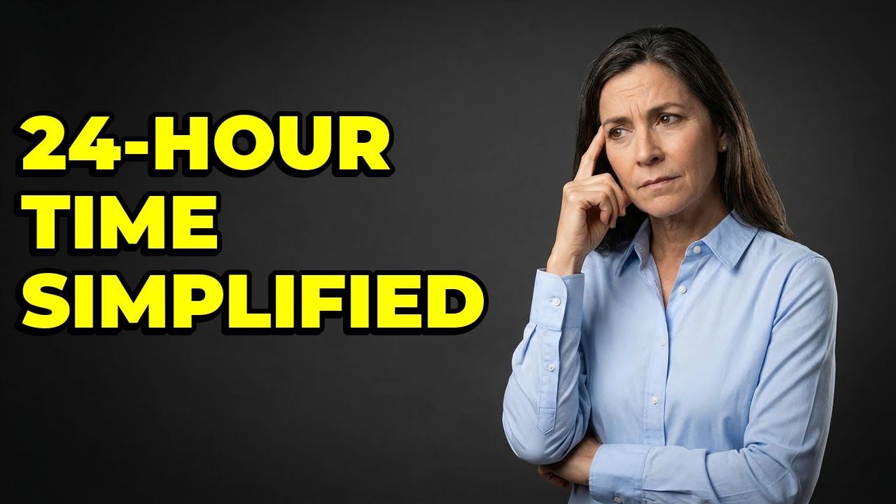 How Do Travelers Read The 24-Hour Hand?