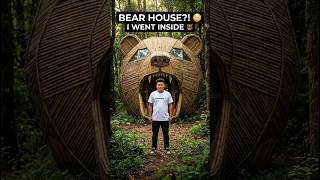 From outside it looked wild… inside it was peaceful 😌#bunker #bearhouse #viral