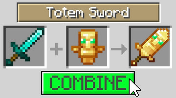 Minecraft, But You Combine Any Item…