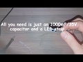 DIY fading led simplest method