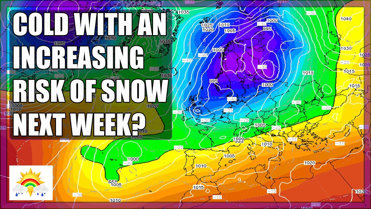 Ten Day Forecast: Cold With An Increasing Risk Of Snow Next Week? - YouTube