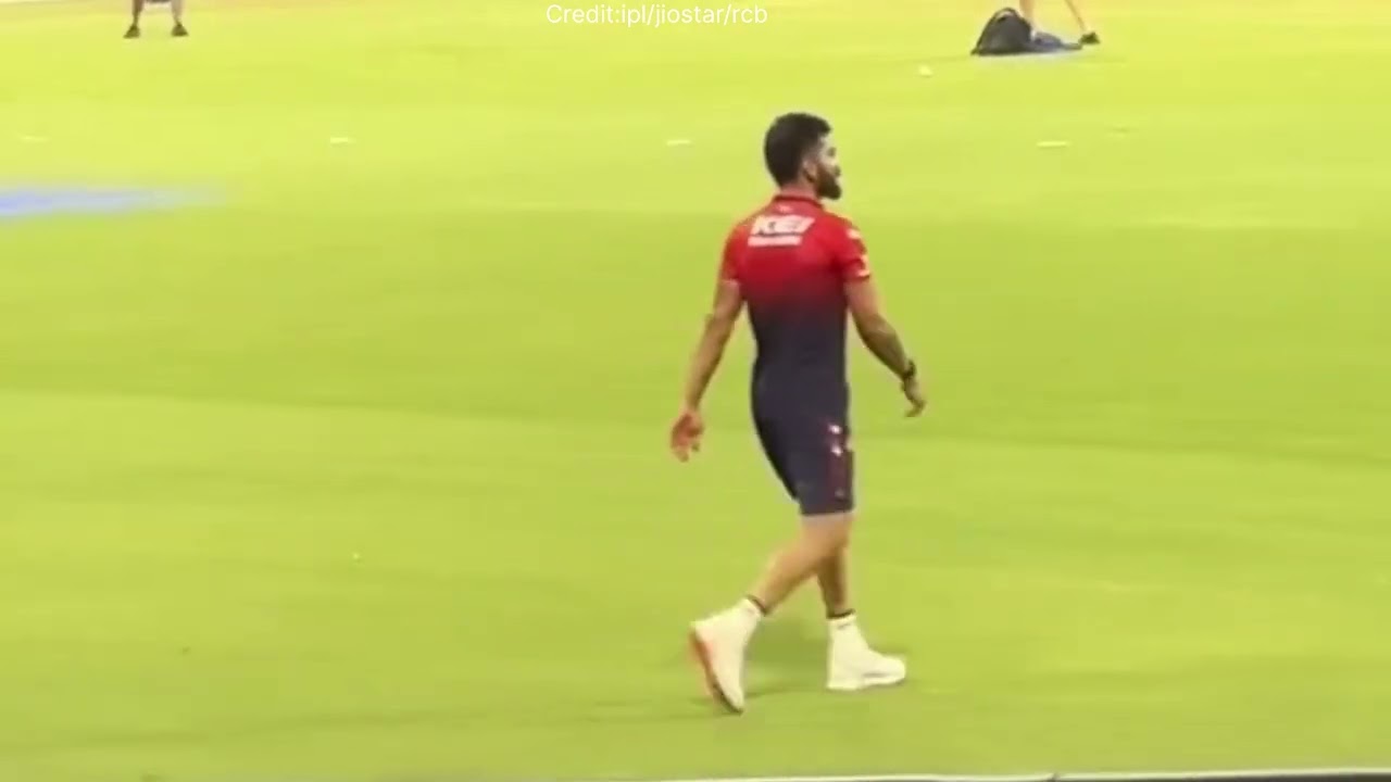 VIRAT KOHLI PRACTICE SESSION!RCB VS PBKS 1st SEMIFINAL MATCH PREDICTION!RCB TEAM PRACTICE SESSION!