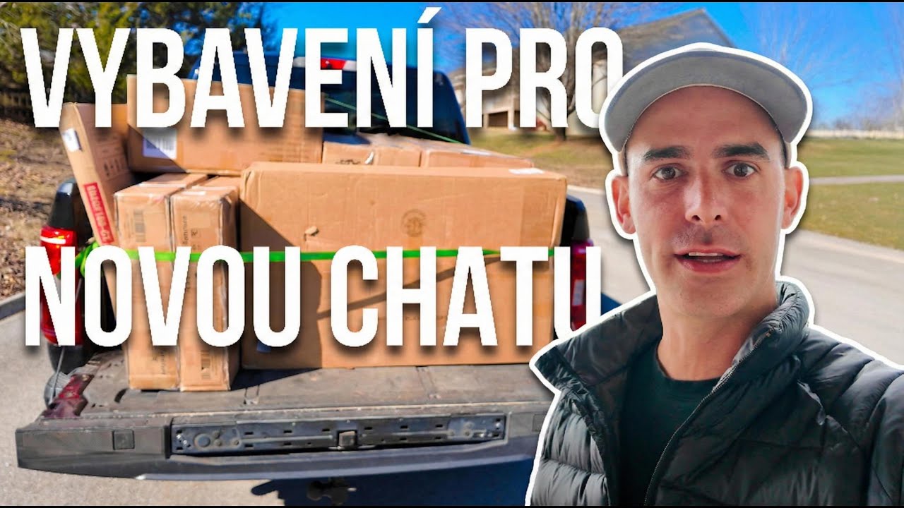 Vybavení pro novou chatu | Vozím balíky | Cena benzínu | Život v USA