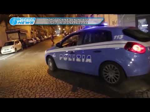 TG LA SESTA BORGO OGNINA, DENUNCIATO IL GESTORE DI UNA PALESTRA 12 06 2018 newspaper mockup