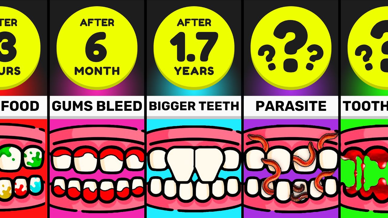 Comparison If You Never Brushed Your Teeth Again YouTube comparison-if-you-never-brushed-your-teeth-again-youtube
