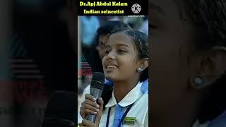 Dr.Apj Abdul Kalam motivational speech for students#A Girl Asked Question#youtubeshorts#trending#ias