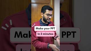 make ppt in just 2 minutes ‼️🤩