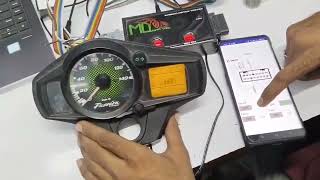 Best and low cost bike Meter tester #mdautotool, Car bike meter testing Tool #bikemeter #odometer screenshot 2