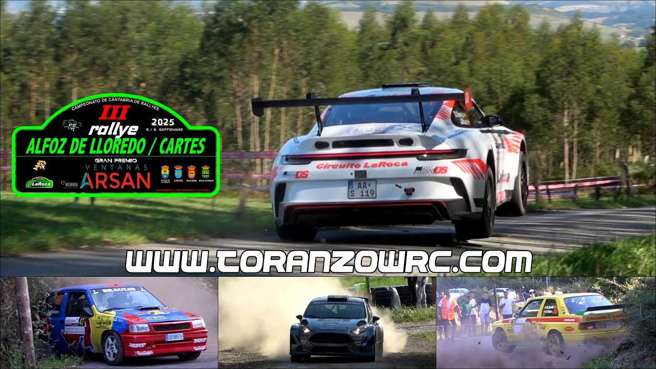 III Rallye Alfoz de Lloredo / Cartes 2025