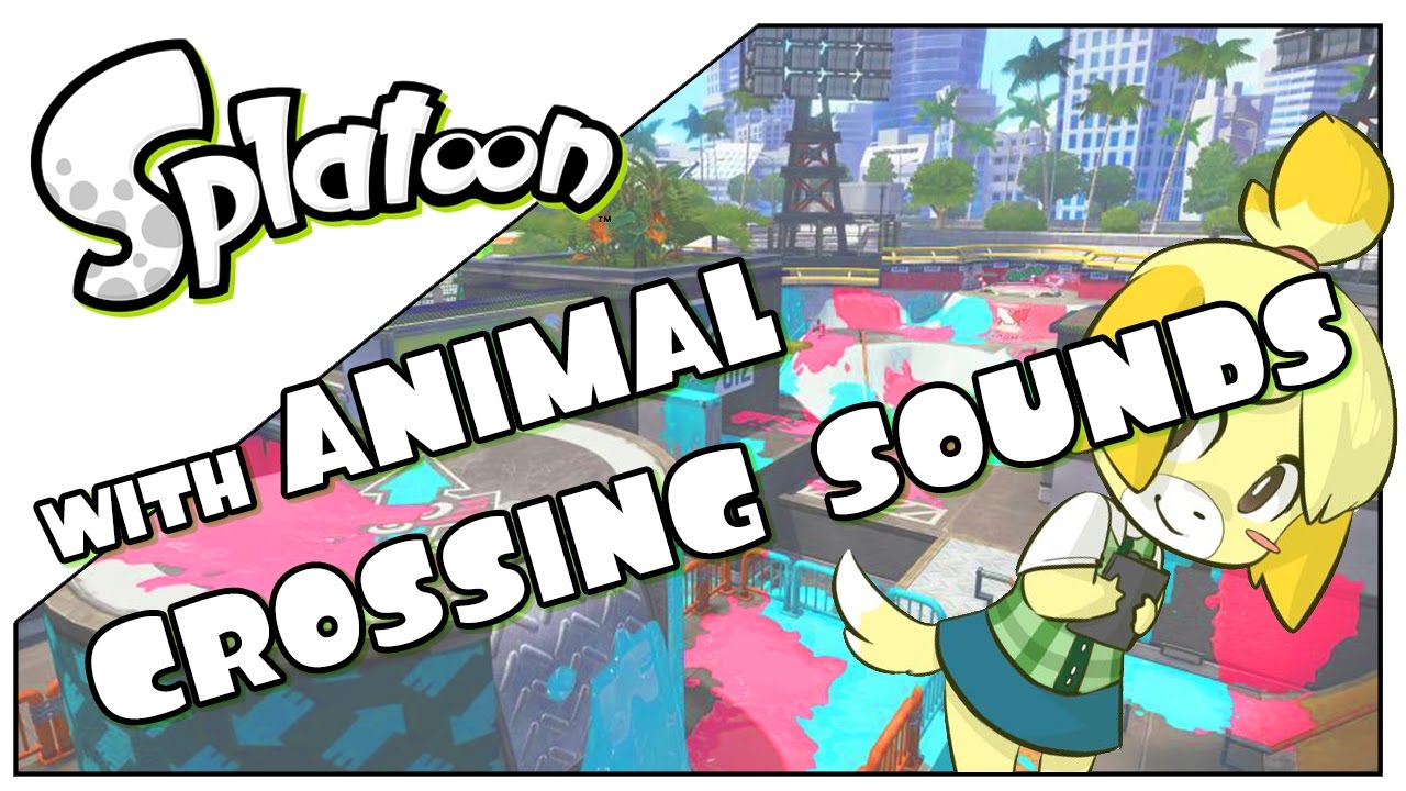How is this so Peaceful?! | Splatoon with Animal Crossing Sounds