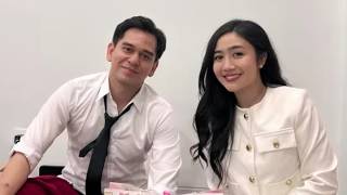 Download lagu Behind the scenes of Biarkan Hati Bicara, featuring ARINA laughing 😂.