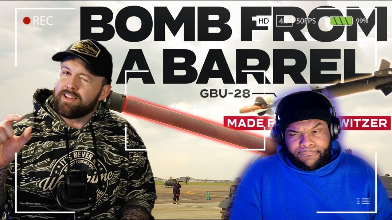 4TH LARGEST MILITARY OR 1 BARREL - The Bunker Busting Howitzer Bomb that Ended Desert Storm REACTION