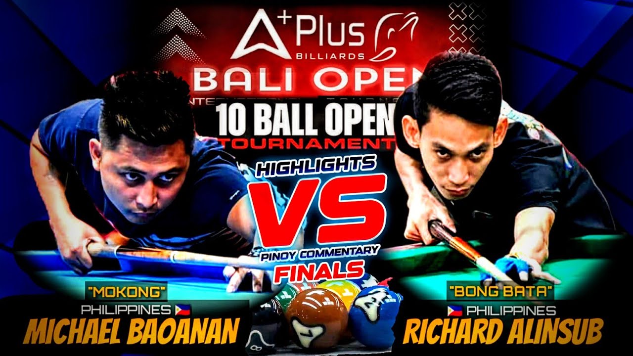 BONG BATA VS MICHAEL BAOANAN, FINAL MATCH 10-BALL OPEN 2024 HIGHLIGHTS - PINOY COMMENTARY