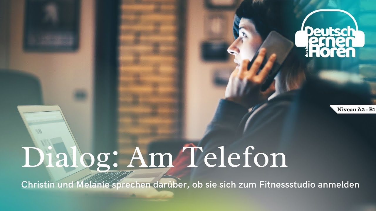 #267 || Deutsch lernen durch Hören - Deutsch lernen mit Dialogen || Dialog Nr.:12 || Niveau: A2 - B1