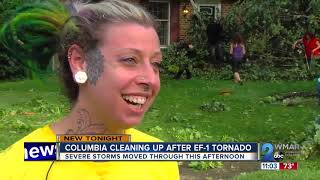 Tornado reportedly touched down in Columbia, according to National Weather Service