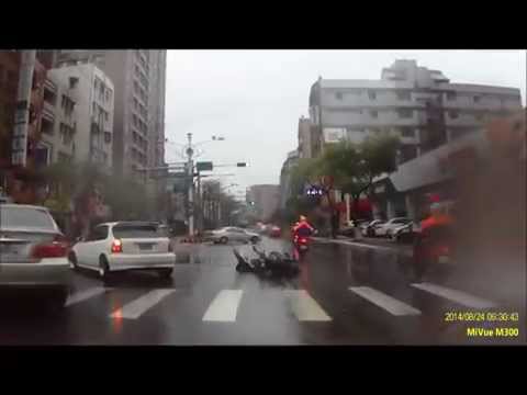 【行車紀錄器 車禍互助聯盟】2015-03-27 桃園市 汽車 機車 車禍事故 行車紀錄器