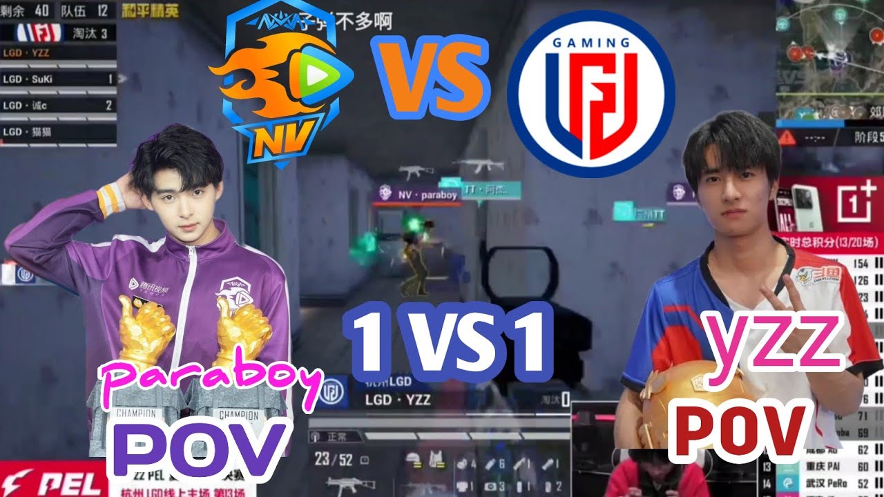 NV paraboy VS LGD yzz both POV in PEL GRAND FINALS