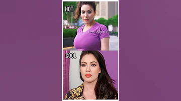 Tmkoc Hot Vs Cool Images Of Taarak Mehta Ka Ooltah Chashmah Actress Babita //#shorts #tmkoc