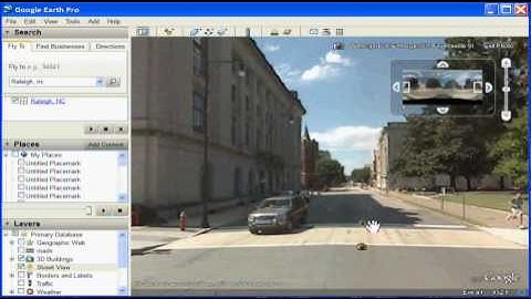 Street View in Google Earth