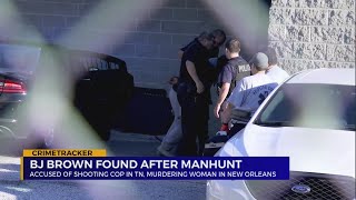BJ Brown found after manhunt