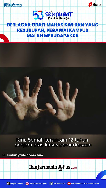Berlagak Obati Mahasiswi KKN yang Kesurupan, Pegawai Kampus Malah Merudapaksa, Ini Nasibnya Kini